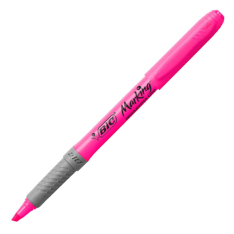 BIC Brite Liner Grip Highlighter by BIC at Cult Pens