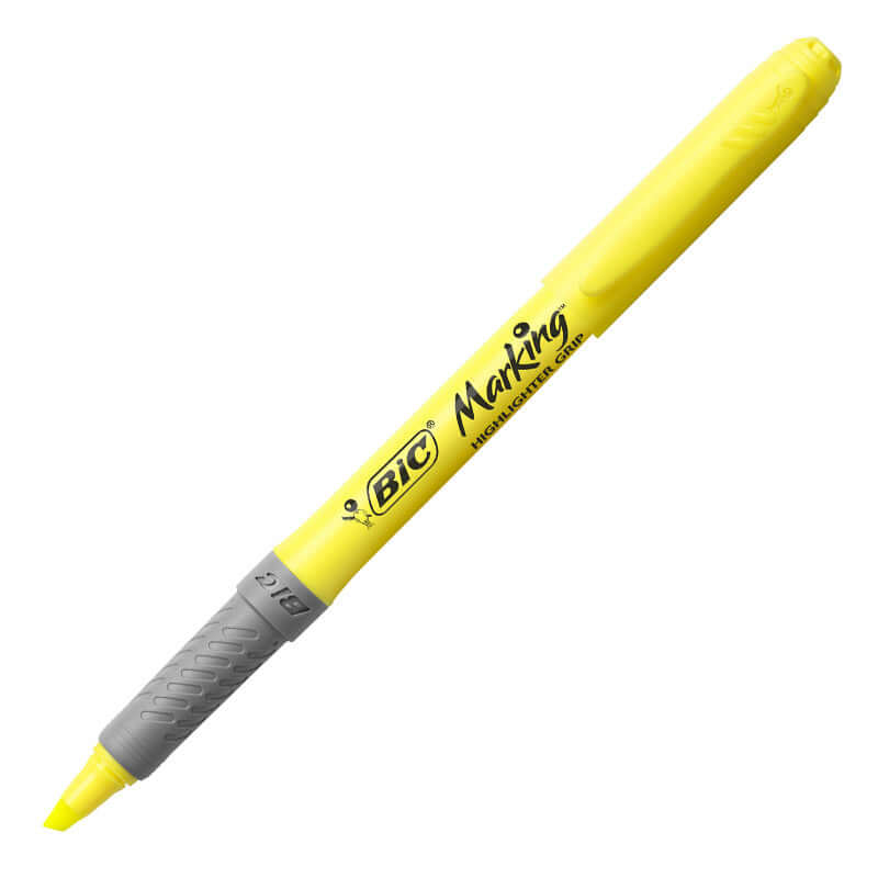BIC Brite Liner Grip Highlighter by BIC at Cult Pens