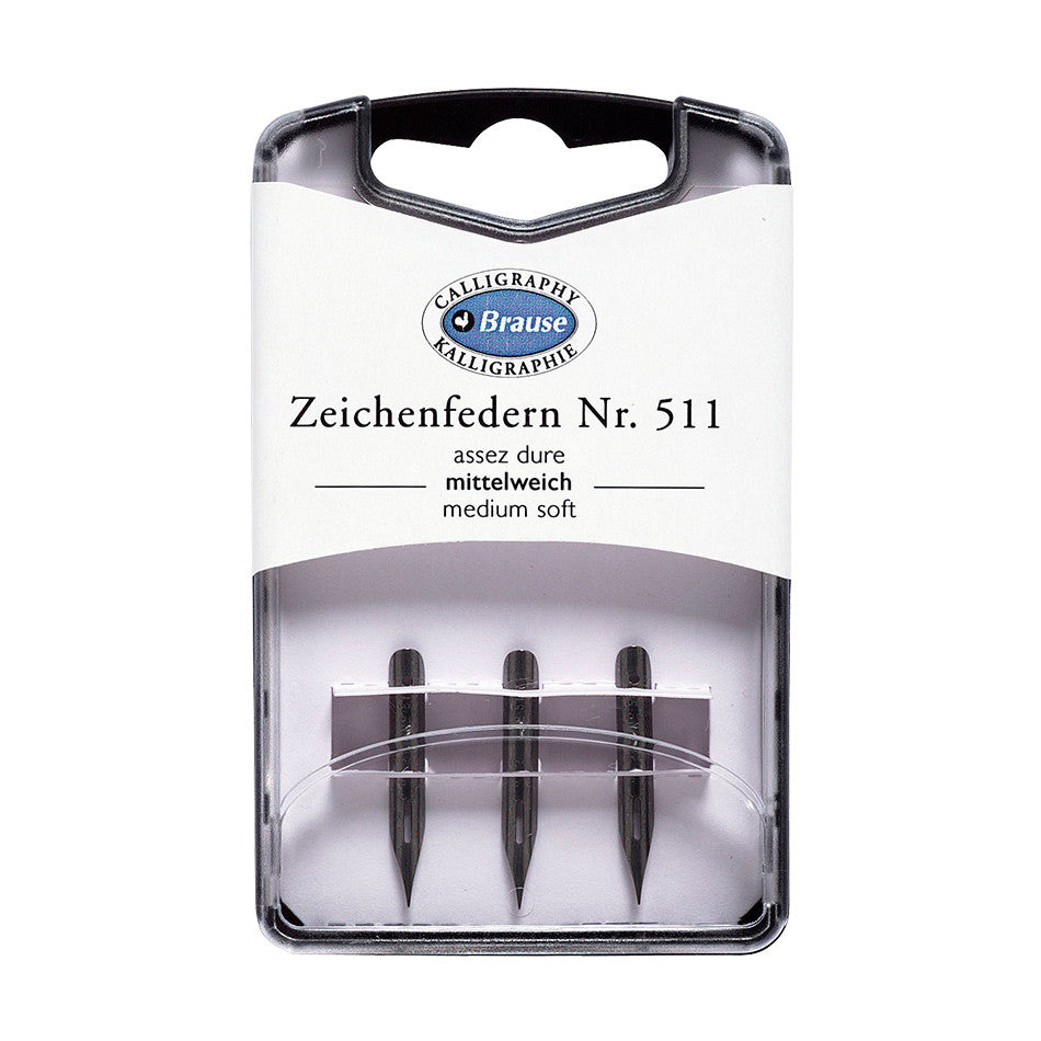 Brause Nibs Set of 3 Drawing by Brause at Cult Pens