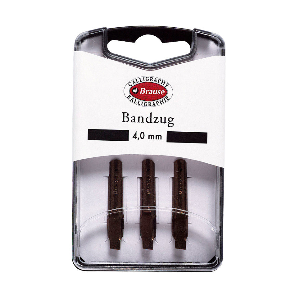 Brause Nibs Set of 3 Bandzug (Angled Square Cut) by Brause at Cult Pens