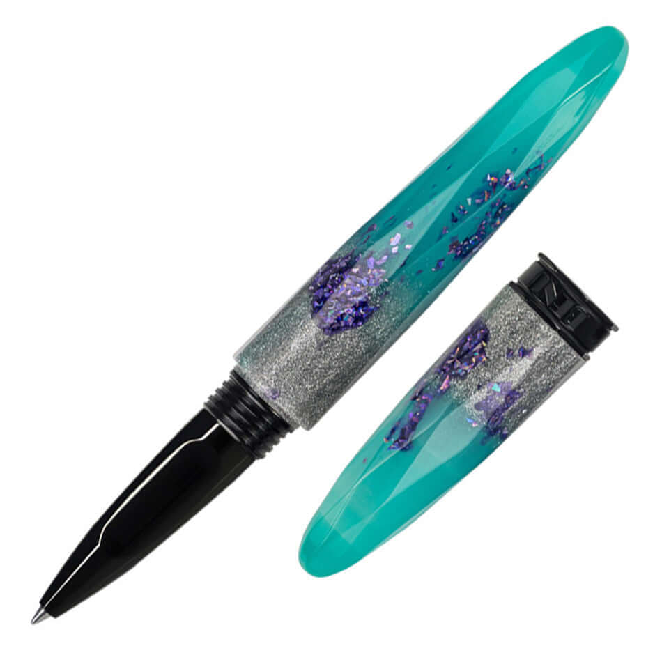 Benu Briolette Rollerball Pen Luminous Lagoon by Benu at Cult Pens