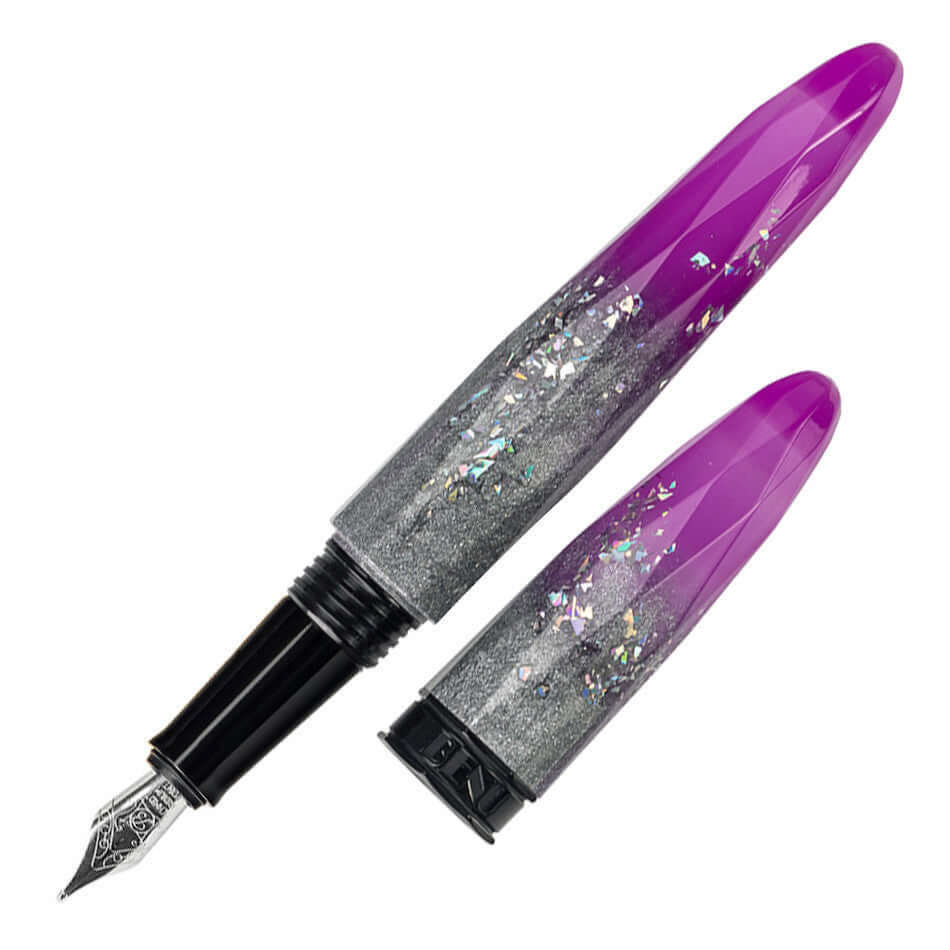 Benu Briolette Fountain Pen Luminous Mauve by Benu at Cult Pens