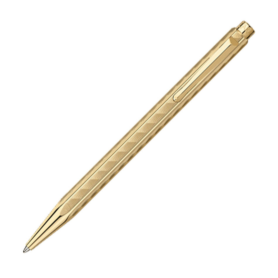 Caran d'Ache Ecridor Sunlight Set Ballpoint Pen and Leather Case Limited Edition by Caran d'Ache at Cult Pens