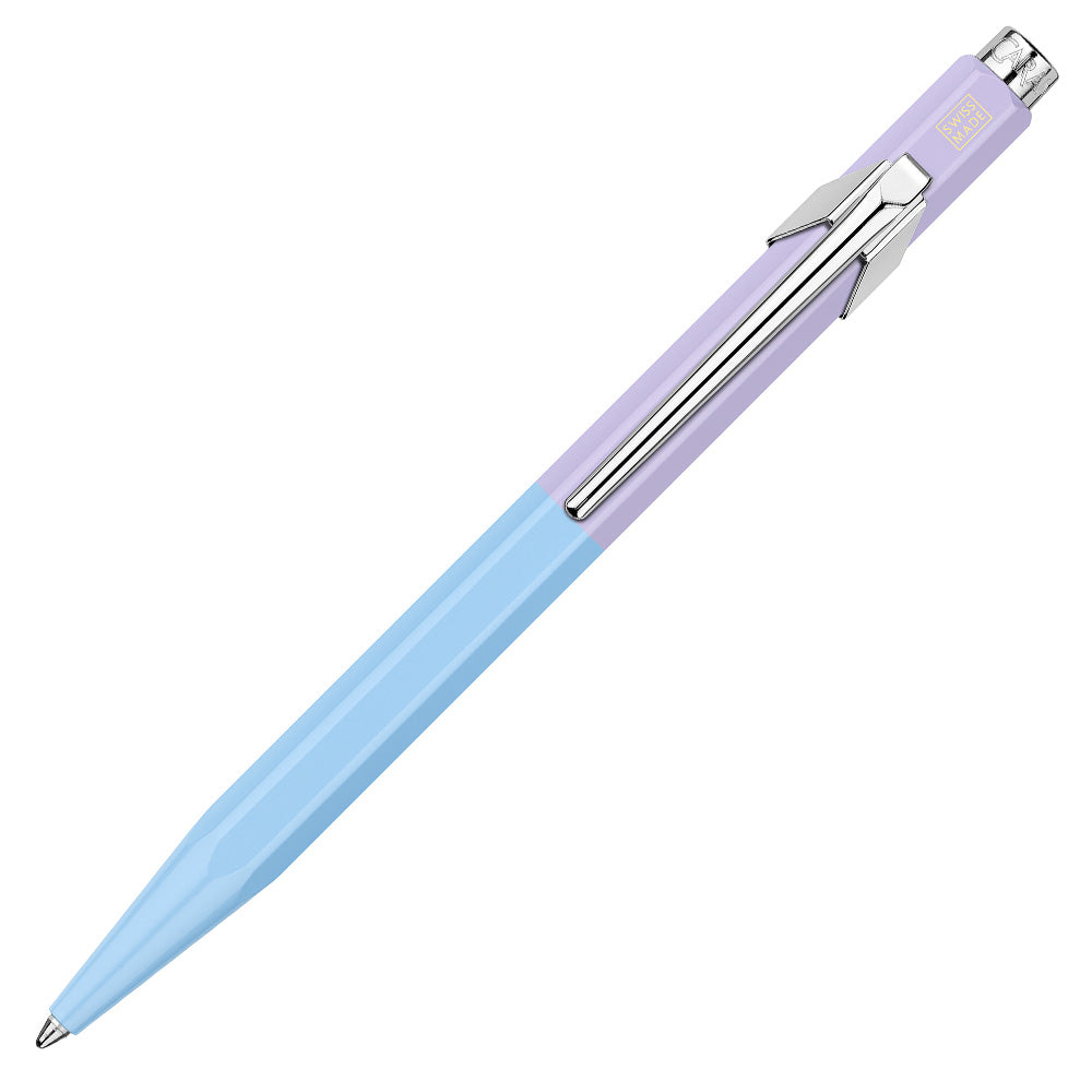 Caran d'Ache 849 Ballpoint Pen Paul Smith Limited Edition Sky Blue / Lavender by Caran d'Ache at Cult Pens
