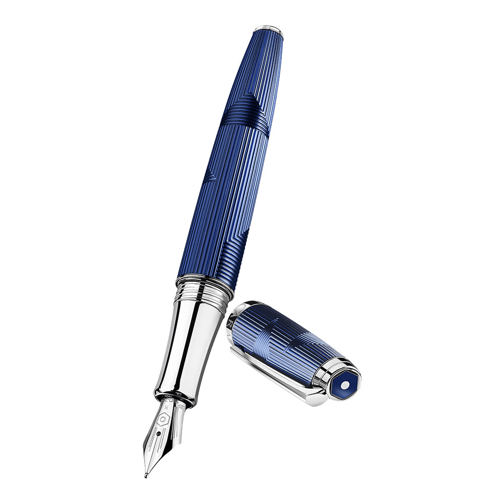 Caran d'Ache Leman Fountain Pen Bleu Marin by Caran d'Ache at Cult Pens