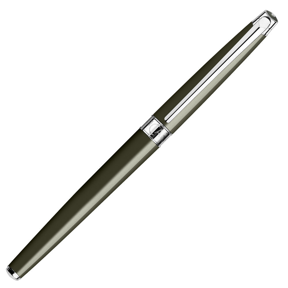 Caran d'Ache Leman Slim Terre d'Ombre Fountain Pen by Caran d'Ache at Cult Pens