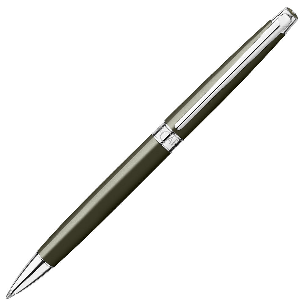 Caran d'Ache Leman Slim Terre d'Ombre Ballpoint Pen by Caran d'Ache at Cult Pens