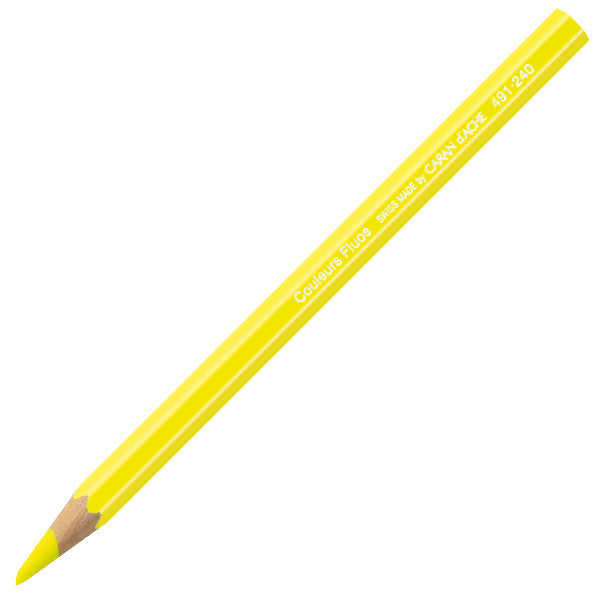 Caran d'Ache Fluo Line Fluorescent Highlighting Pencil by Caran d'Ache at Cult Pens