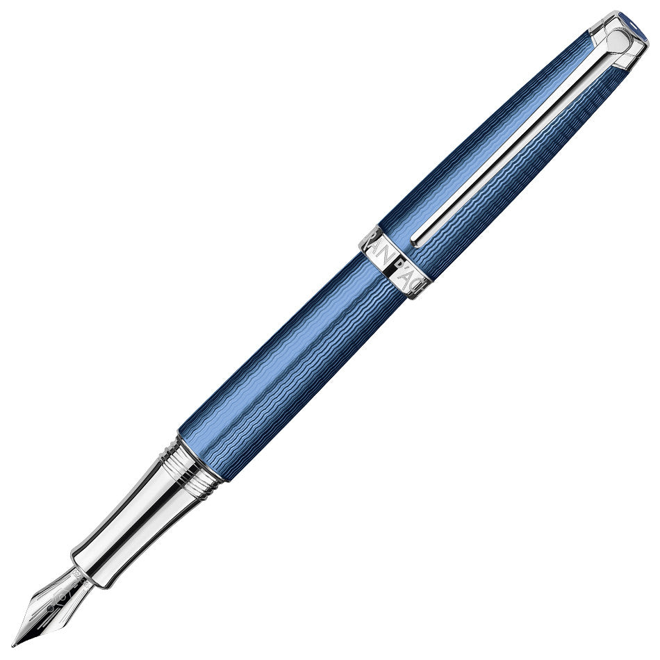 Caran d'Ache Leman Grand Blue Fountain Pen by Caran d'Ache at Cult Pens