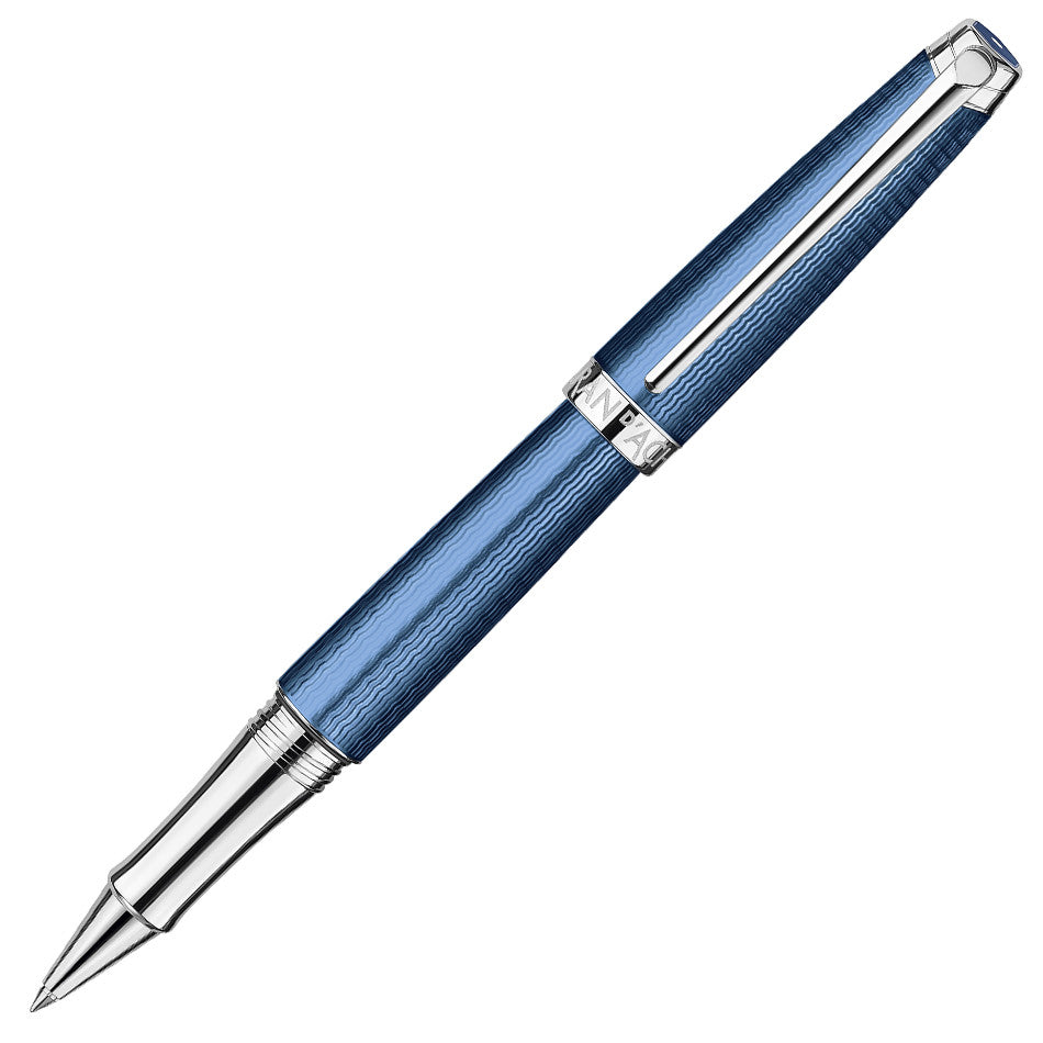 Caran d'Ache Leman Grand Blue Rollerball Pen by Caran d'Ache at Cult Pens