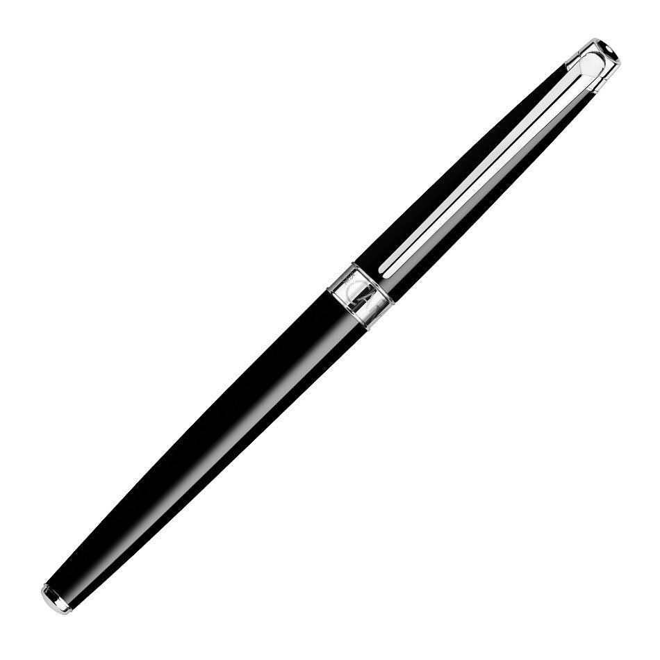 Caran d'Ache Leman Slim Ebony Rollerball Pen by Caran d'Ache at Cult Pens