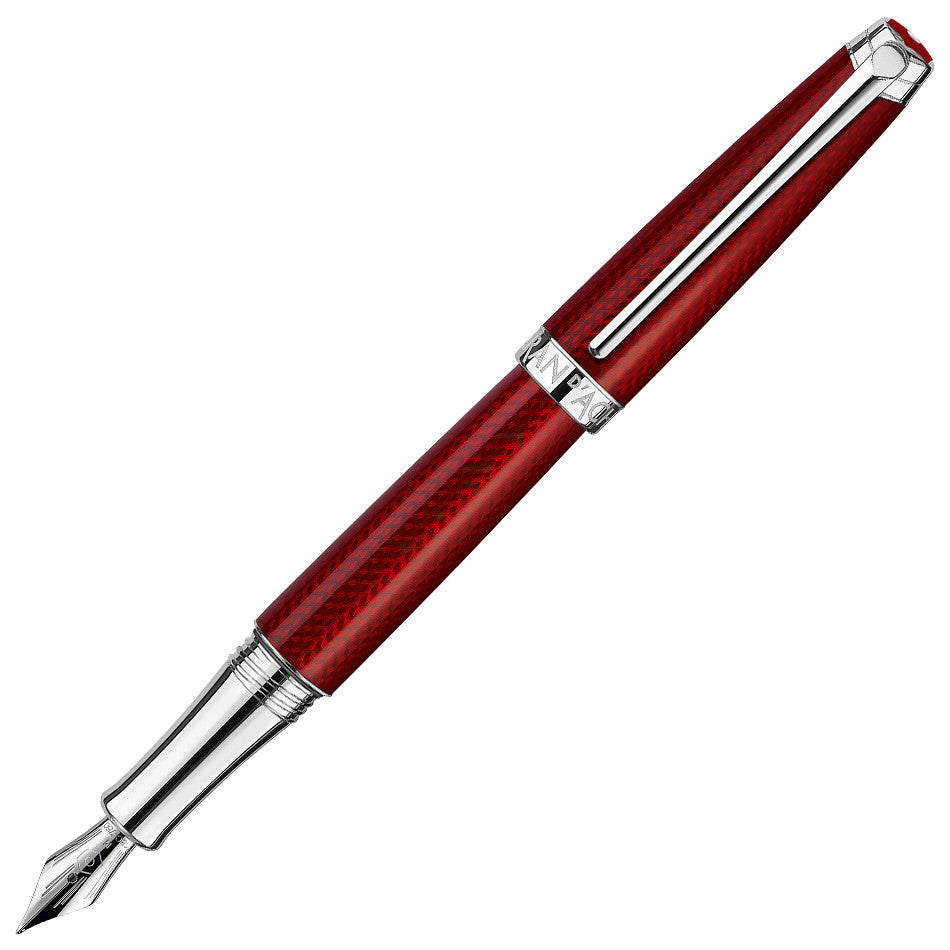 Caran d'Ache Leman Fountain Pen Rouge Carmin by Caran d'Ache at Cult Pens
