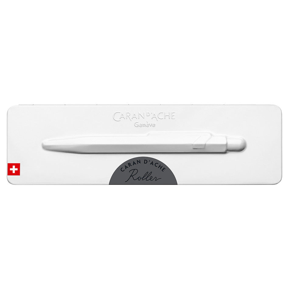 Caran d'Ache 849 Rollerball Pen with Slimpack Grey by Caran d'Ache at Cult Pens