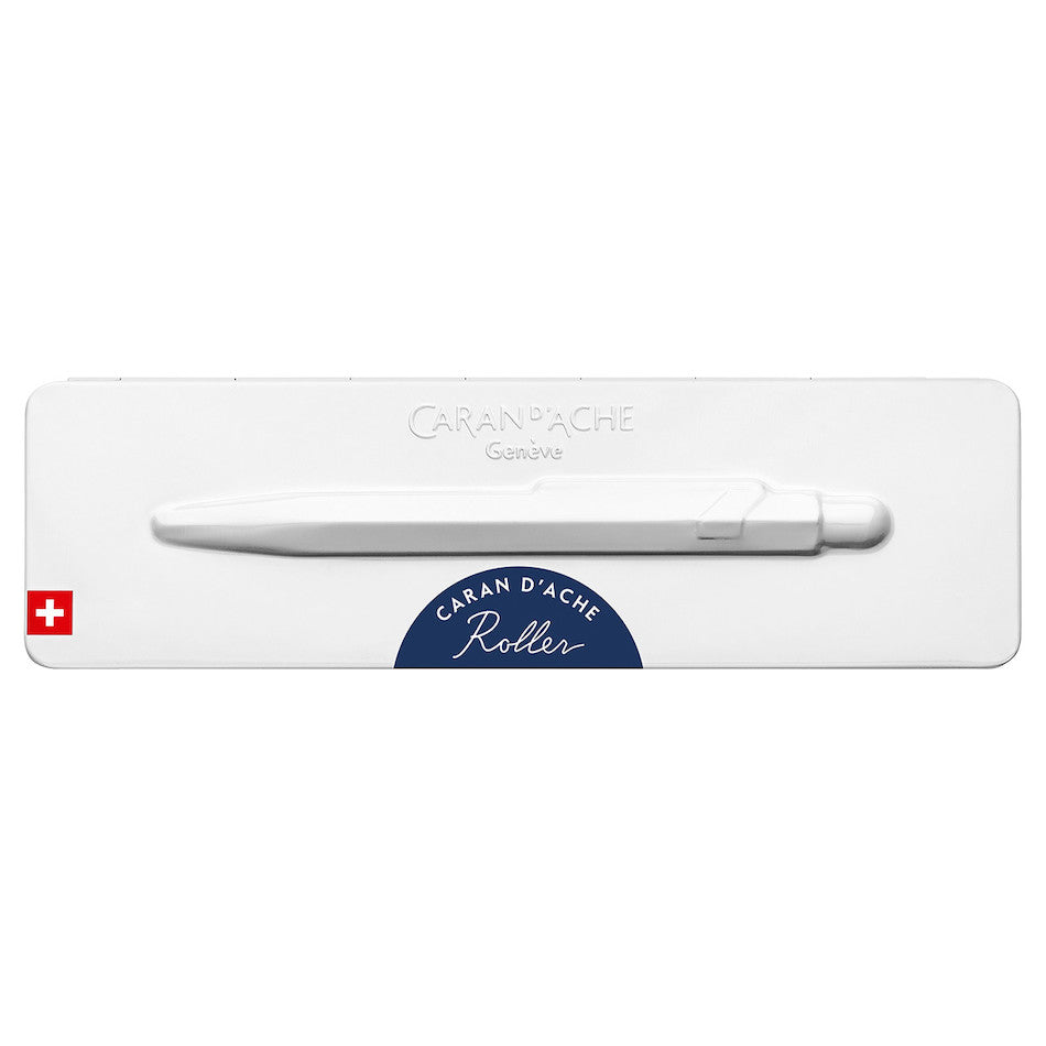 Caran d'Ache 849 Rollerball Pen with Slimpack Blue by Caran d'Ache at Cult Pens