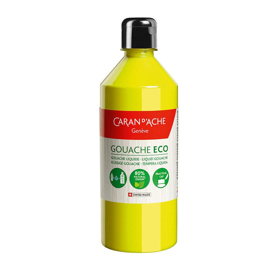 Caran d'Ache Gouache ECO Liquid 500ml Fluo by Caran d'Ache at Cult Pens
