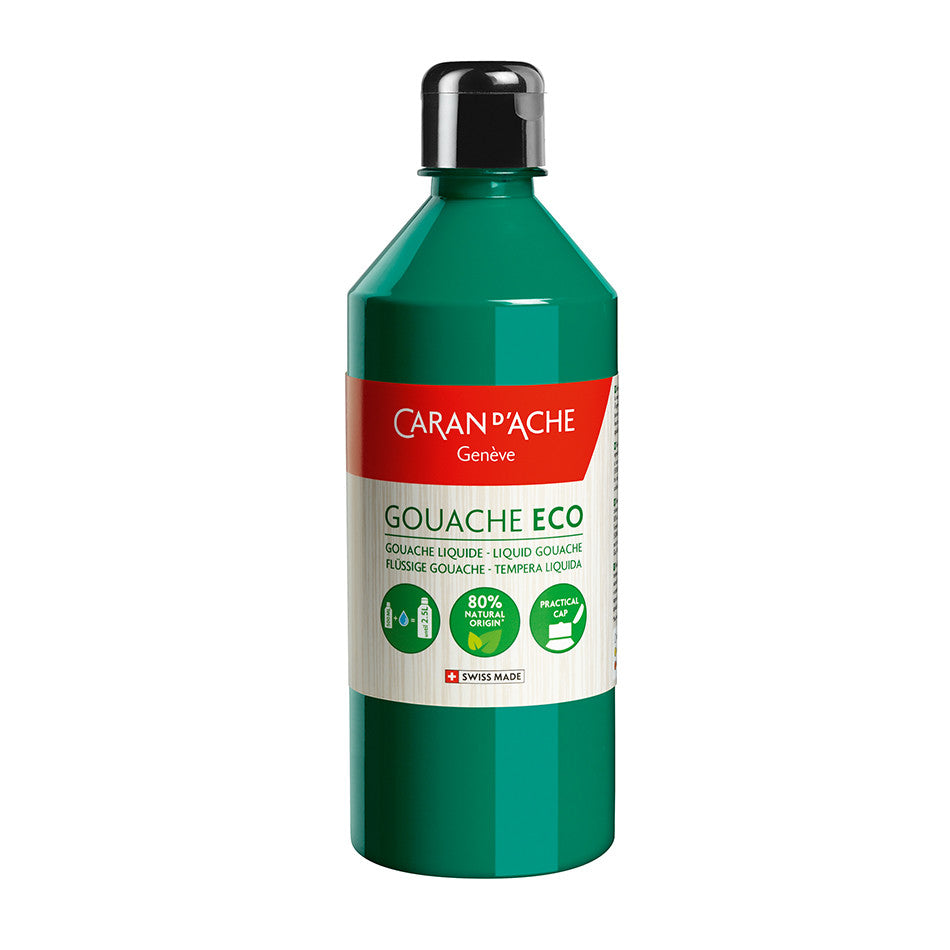 Caran d'Ache Gouache ECO Liquid 500ml by Caran d'Ache at Cult Pens