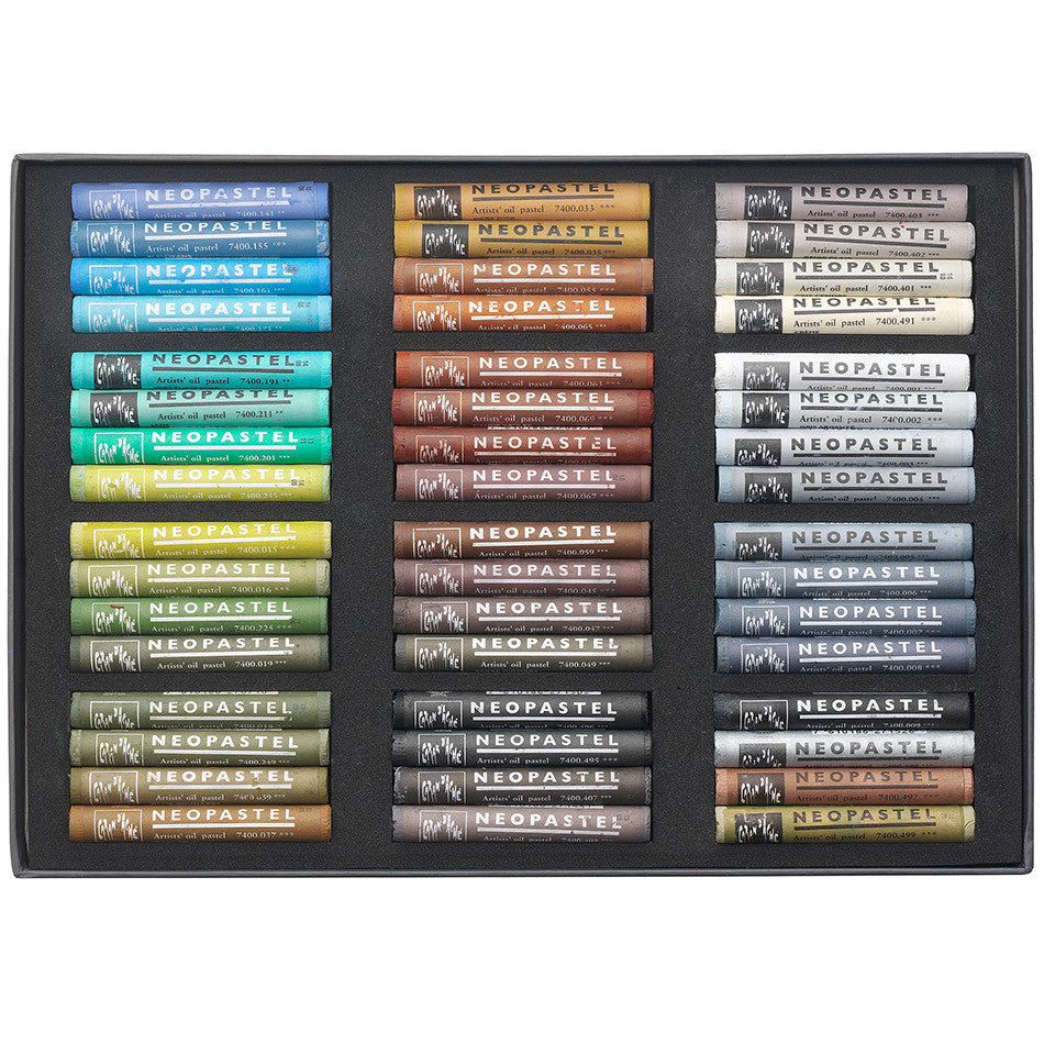 Caran d'Ache Neopastel Oil Pastel Box of 96 by Caran d'Ache at Cult Pens