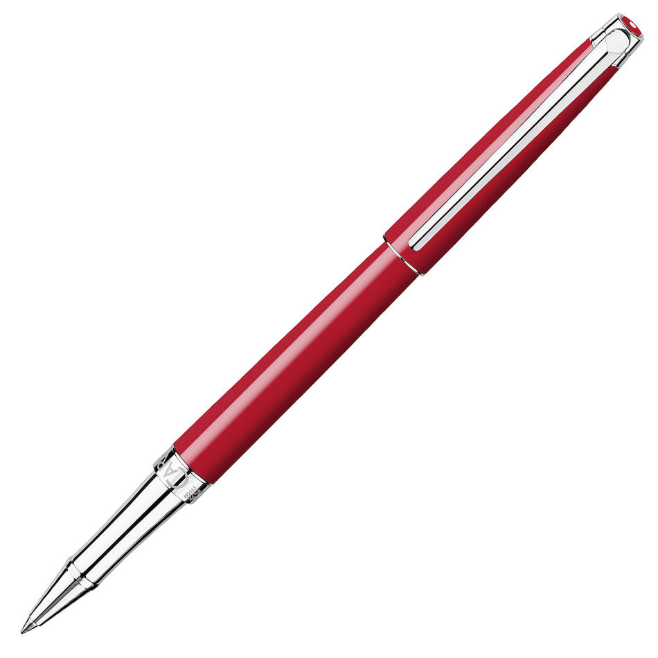 Caran d'Ache Leman Slim Rollerball Pen Scarlet by Caran d'Ache at Cult Pens
