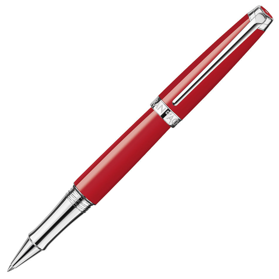 Caran d'Ache Leman Rollerball Pen Scarlet by Caran d'Ache at Cult Pens