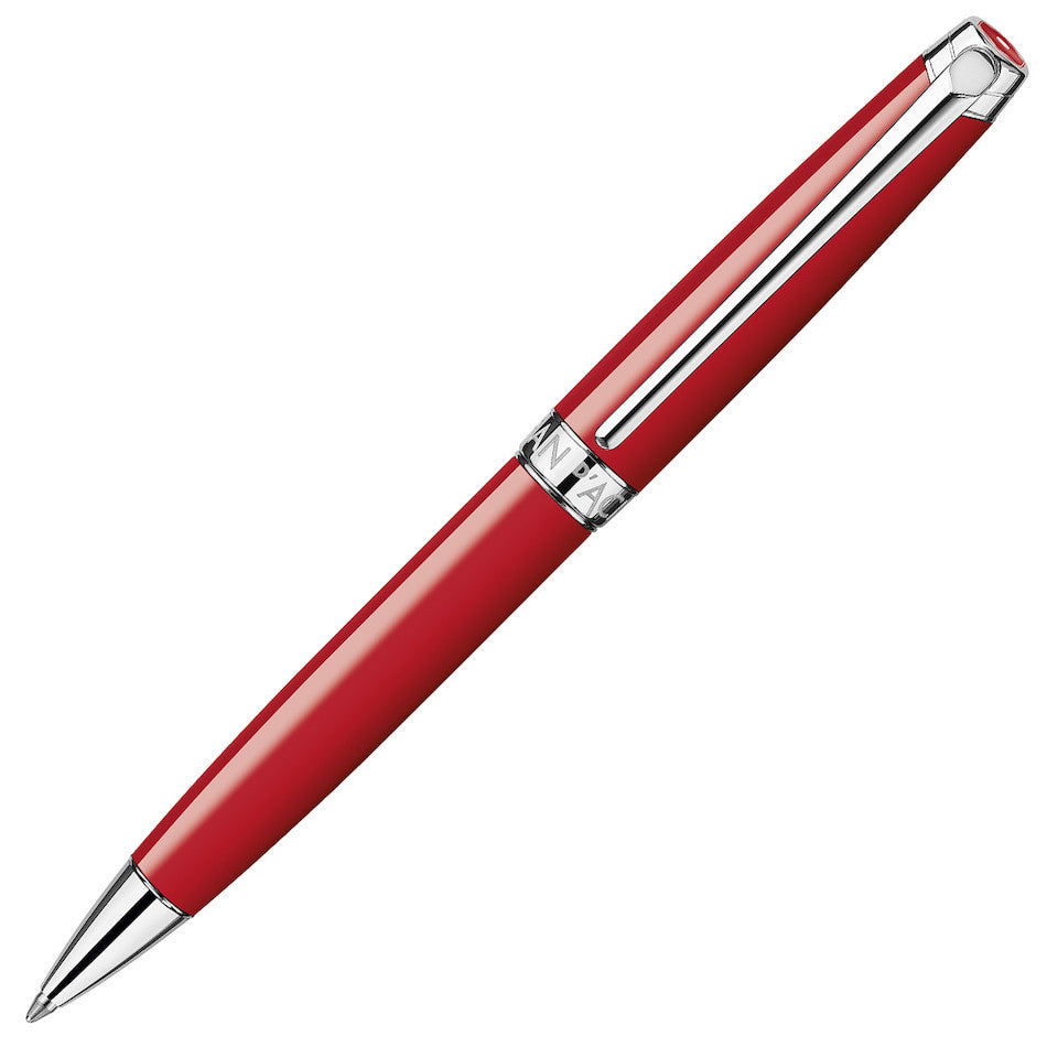 Caran d'Ache Leman Ballpoint Pen Scarlet by Caran d'Ache at Cult Pens