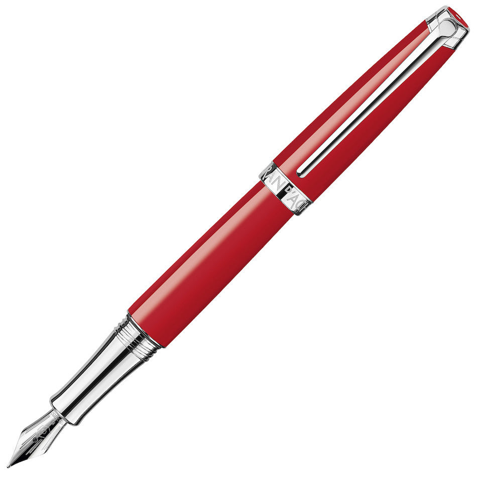 Caran d'Ache Leman Fountain Pen Scarlet by Caran d'Ache at Cult Pens