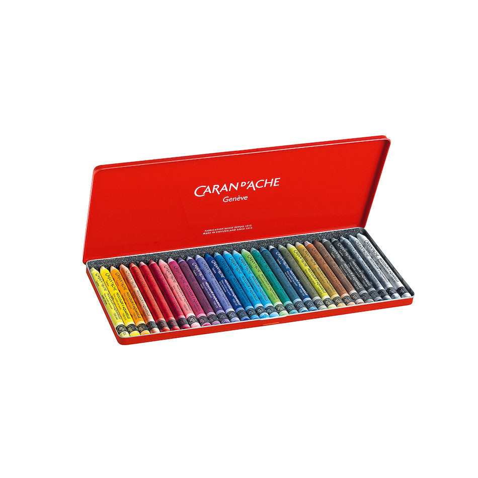 Caran d'Ache Neocolor II Water Soluble Wax Pastels Box of 30 by Caran d'Ache at Cult Pens