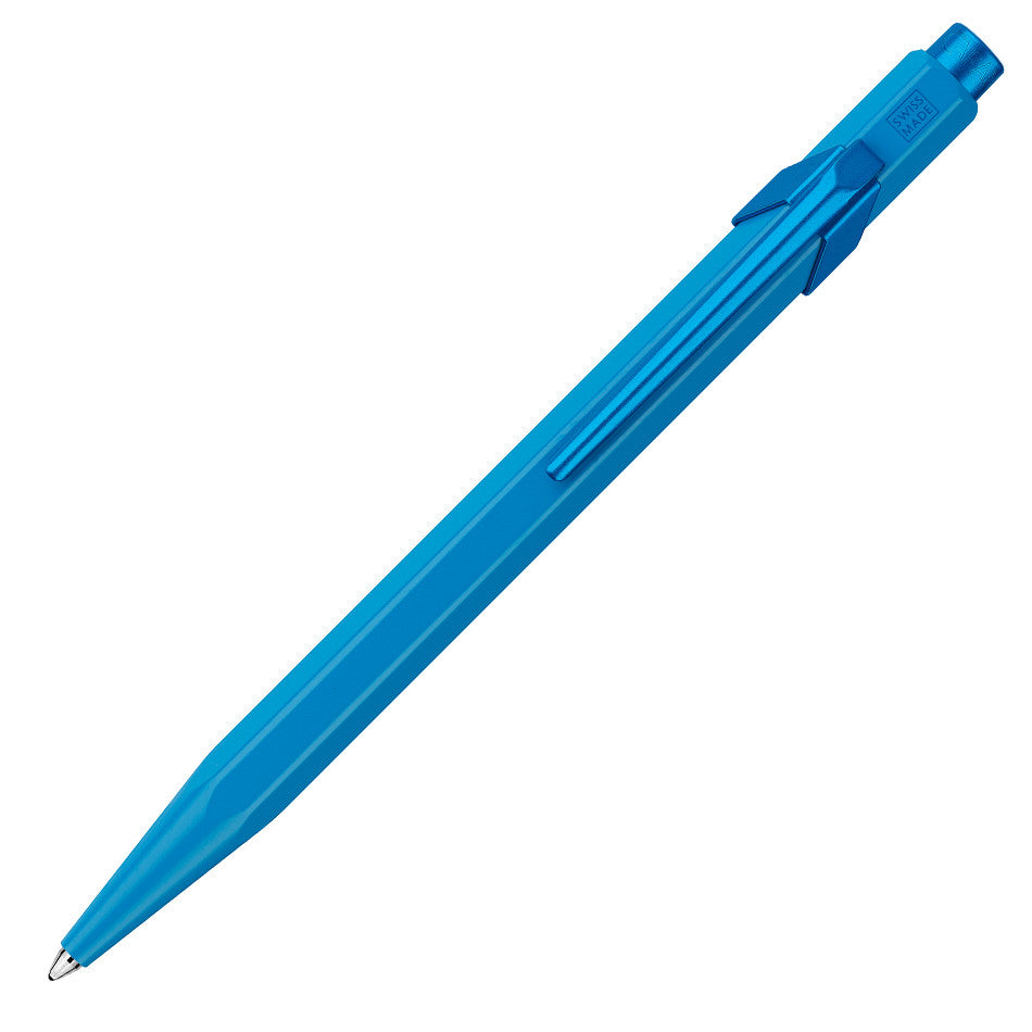 Caran d'Ache 849 Ballpoint Pen Claim Your Style Azure Blue Limited Edition by Caran d'Ache at Cult Pens