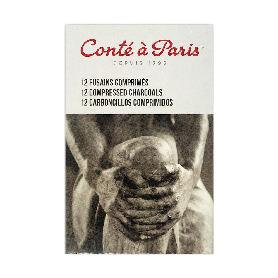 Conté à Paris Compressed Charcoal Set of 12 Assorted by Conté à Paris at Cult Pens