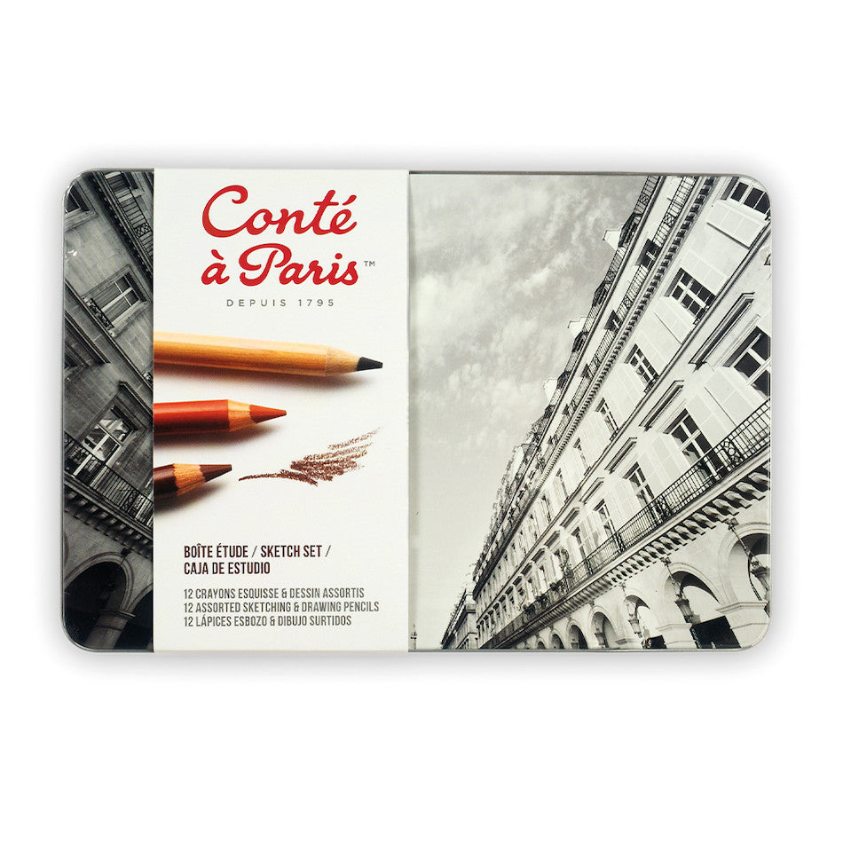 Conté à Paris Sketching Pencil The Sketching Set by Conté à Paris at Cult Pens