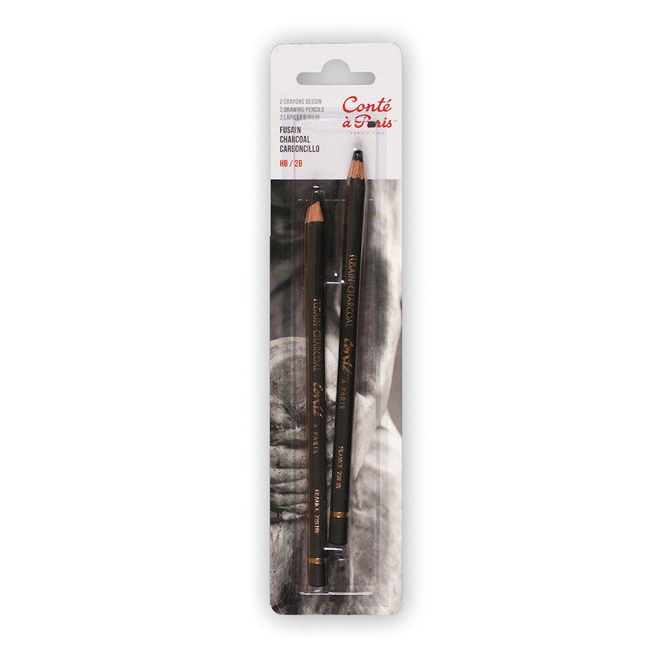 Conté à Paris Charcoal Sketching Pencil Set of 2 HB 2B by Conté à Paris at Cult Pens