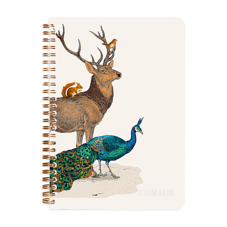 Clairefontaine Animalis Wirebound Notebook A5 by Clairefontaine at Cult Pens