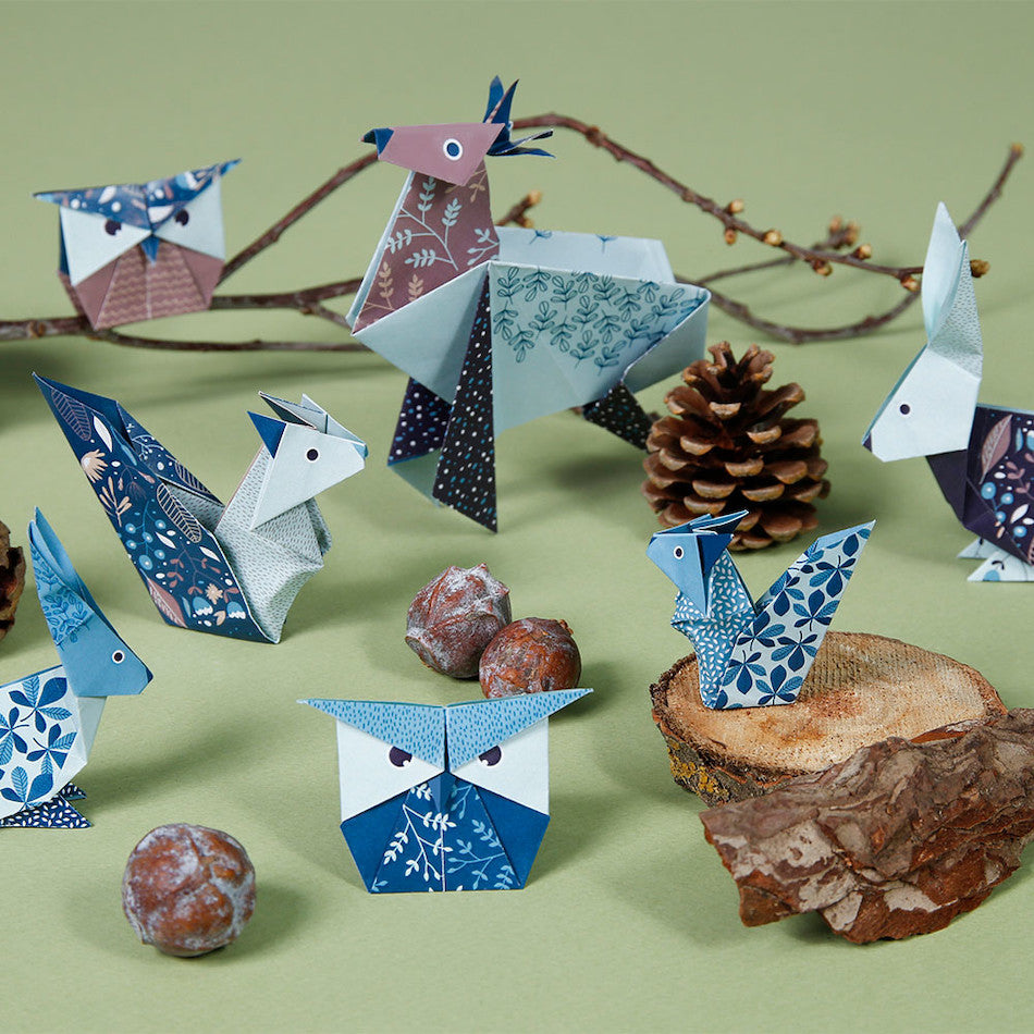 Clairefontaine Origami Set of 60 Sheets 3 Sizes by Clairefontaine at Cult Pens