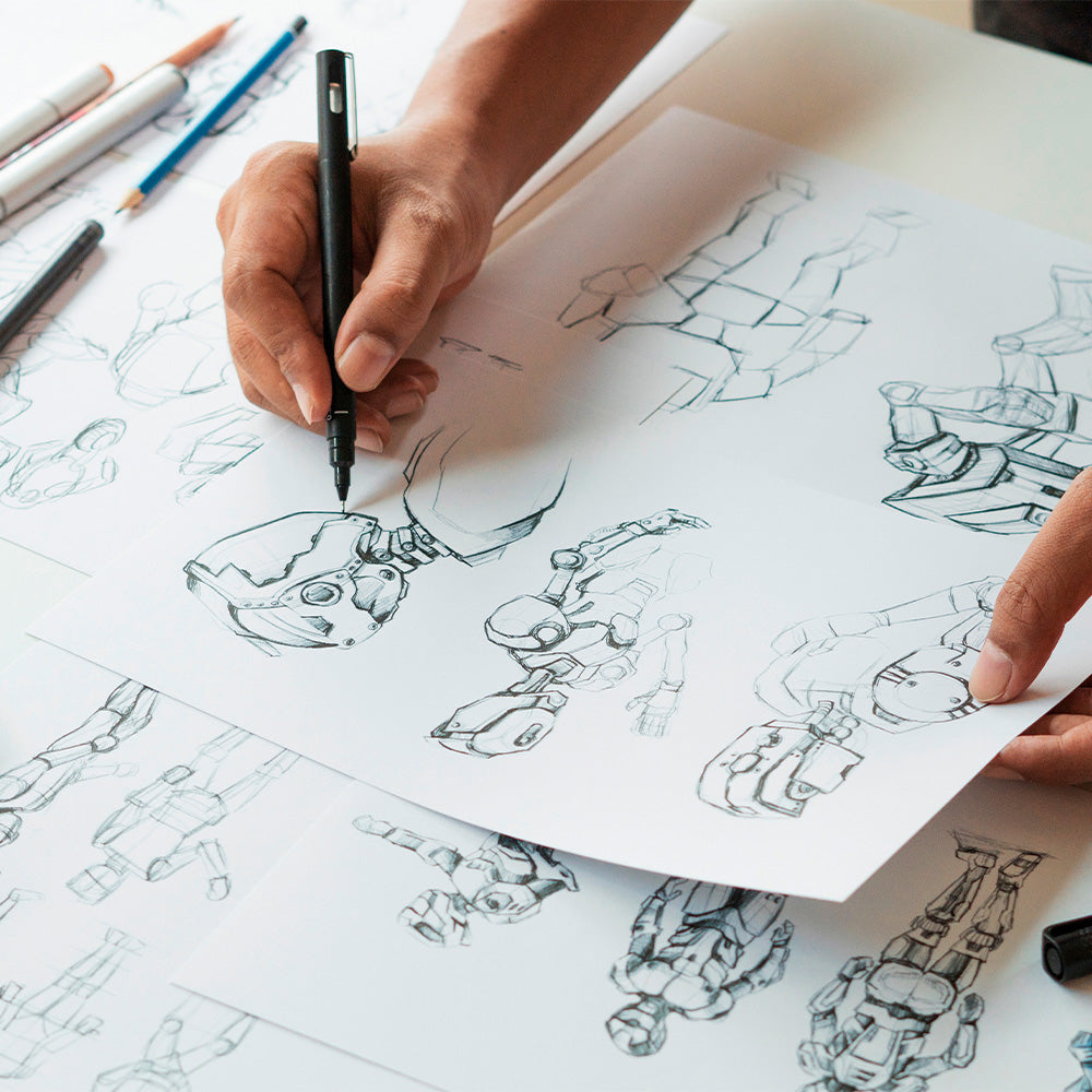 Clairefontaine BD Comics Manga Storyboard pad A4 100 Sheets Simple Frame by Clairefontaine at Cult Pens