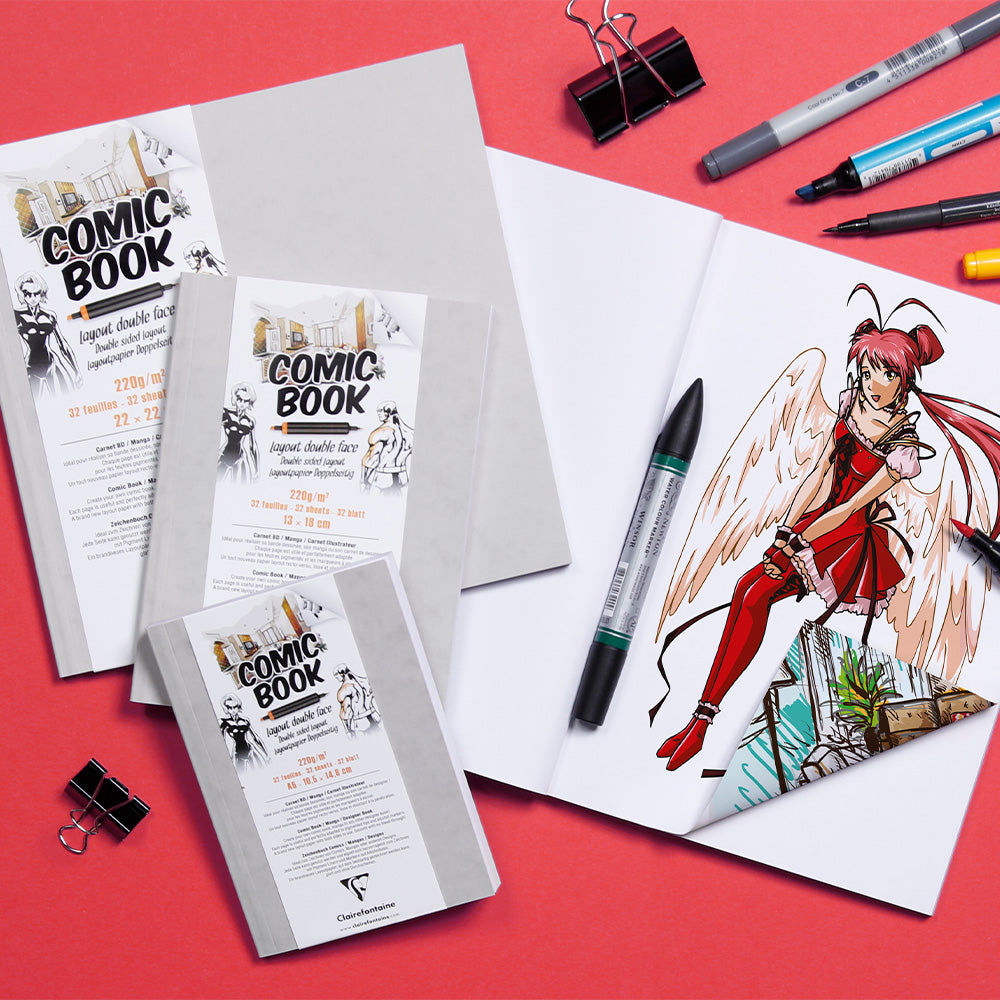 Clairefontaine Double Sided Layout Book 13x18 32 Sheets by Clairefontaine at Cult Pens