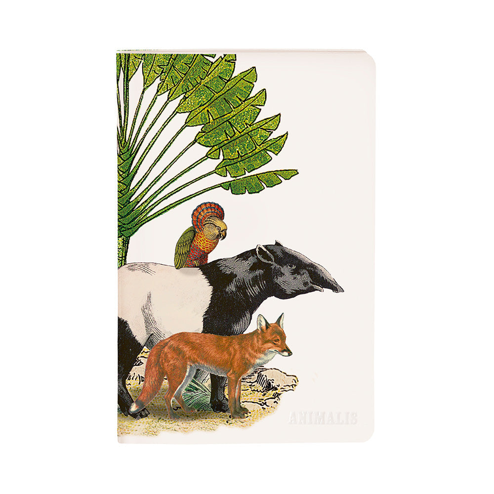 Clairefontaine Animalis Stapled Notebook 11x17 48 Sheets Lined by Clairefontaine at Cult Pens