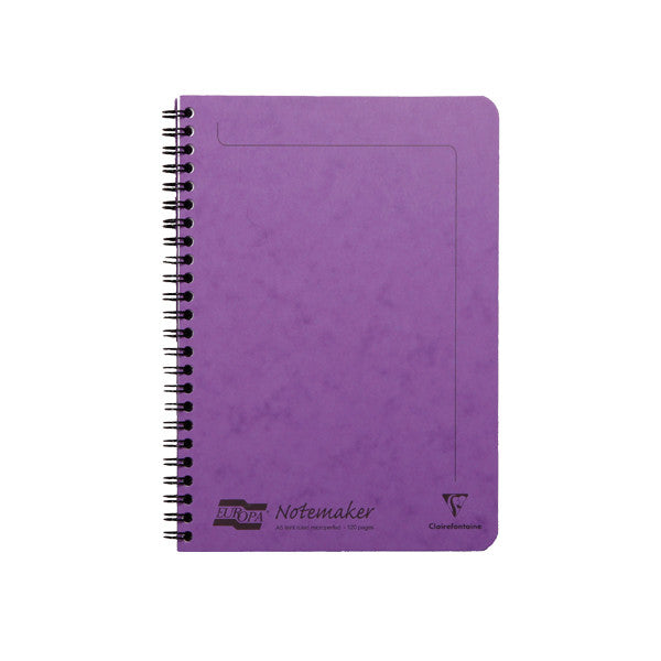 Clairefontaine Europa Notemaker Wirebound Notebook A5 (148x210) by Clairefontaine at Cult Pens