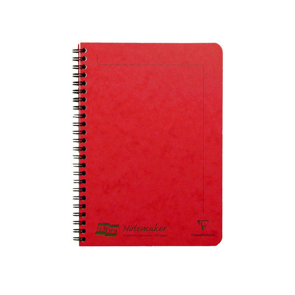 Clairefontaine Europa Notemaker Wirebound Notebook A5 (148x210) by Clairefontaine at Cult Pens