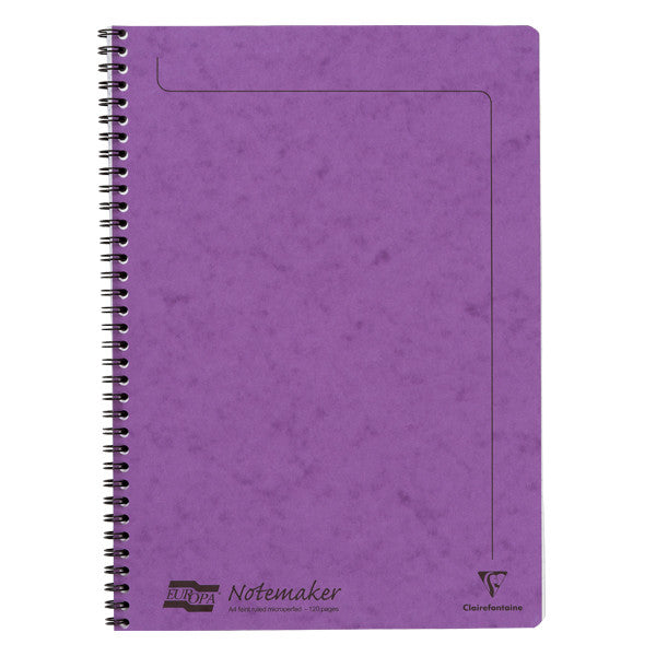 Clairefontaine Europa Notemaker Wirebound Notebook A4 (210x297) by Clairefontaine at Cult Pens