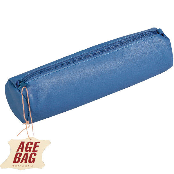 Clairefontaine Age Bag Round Leather Pencil Case by Clairefontaine at Cult Pens