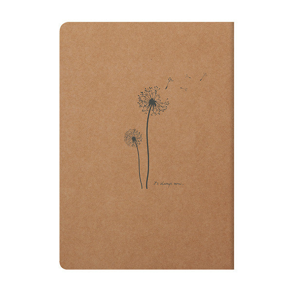 Clairefontaine Flying Spirit Notebook Kraft Cover A5 by Clairefontaine at Cult Pens