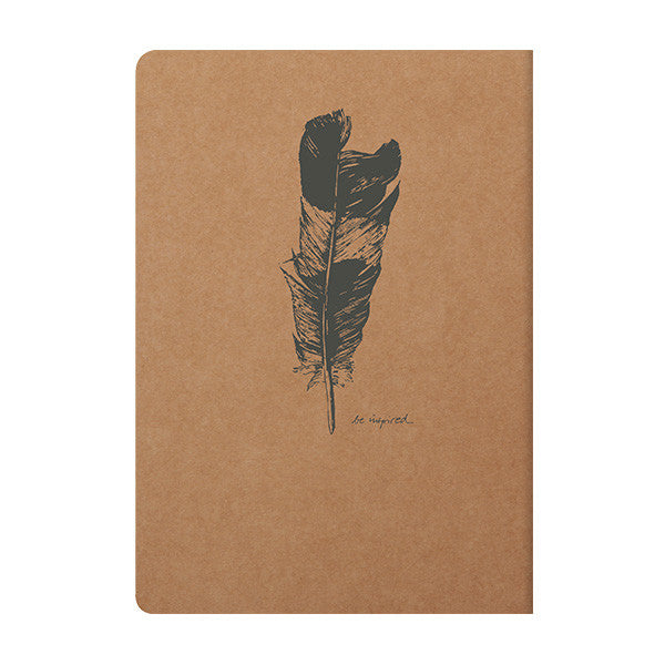 Clairefontaine Flying Spirit Notebook Kraft Cover A5 by Clairefontaine at Cult Pens