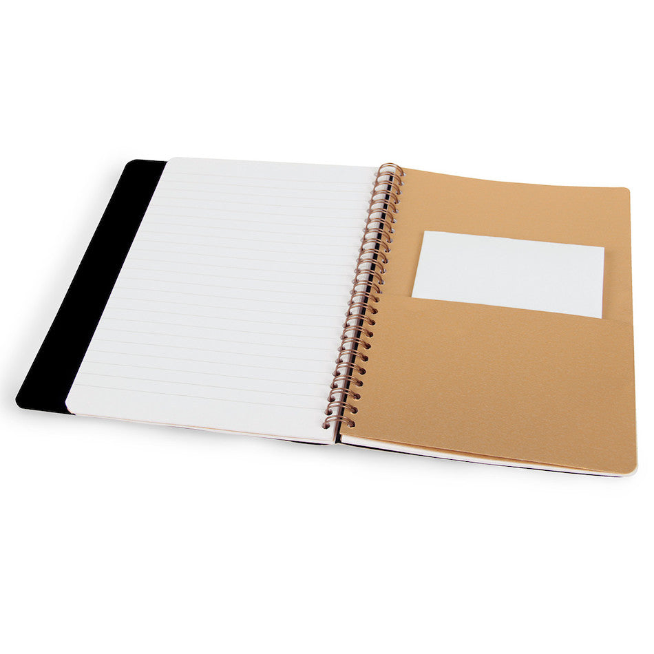 Clairefontaine Kenzo Takada Wirebound Notebook with Pocket A5 Lined by Clairefontaine at Cult Pens