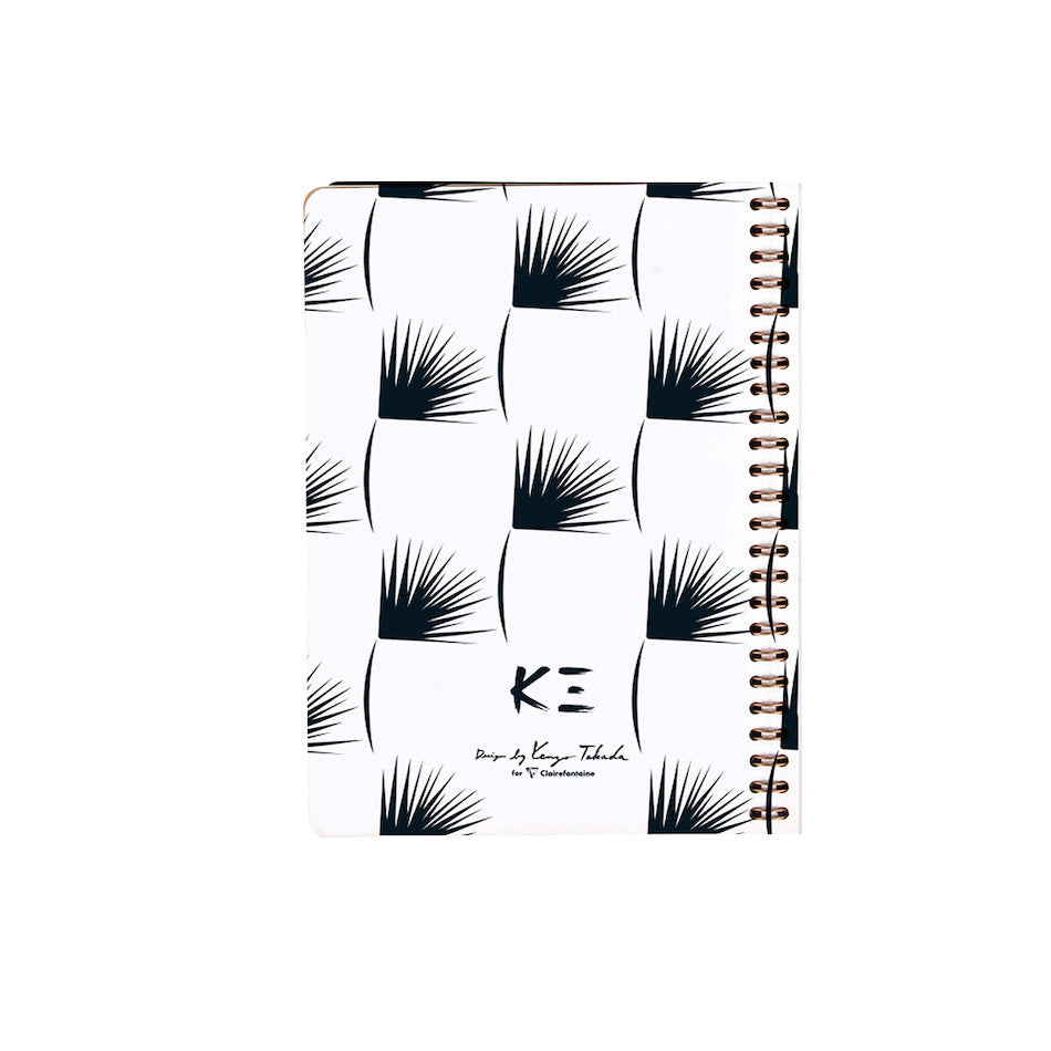 Clairefontaine Kenzo Takada Wirebound Notebook with Pocket A5 Lined by Clairefontaine at Cult Pens