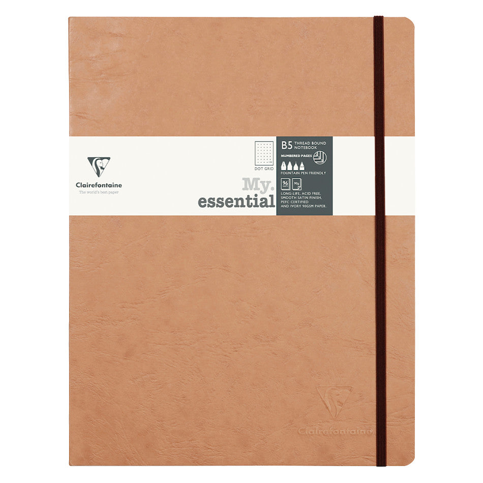 Clairefontaine Age Bag MyEssential B5 Notebook by Clairefontaine at Cult Pens