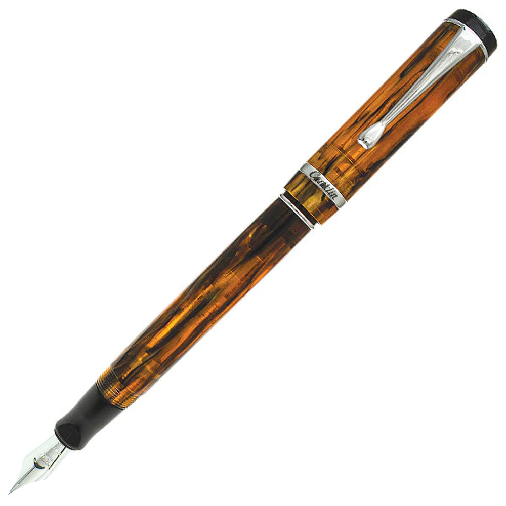 Conklin Duragraph Fountain Pen Amber by Conklin at Cult Pens