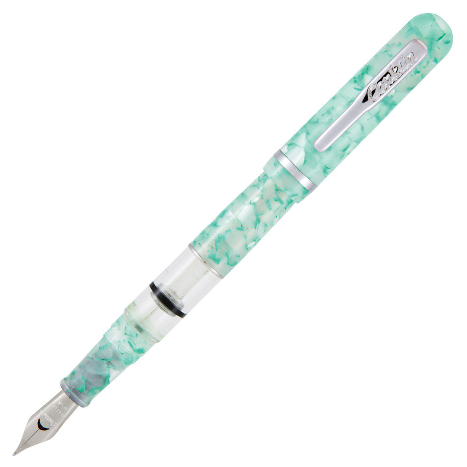 Conklin Heritage Word Gauge Fountain Pen Turquoise by Conklin at Cult Pens