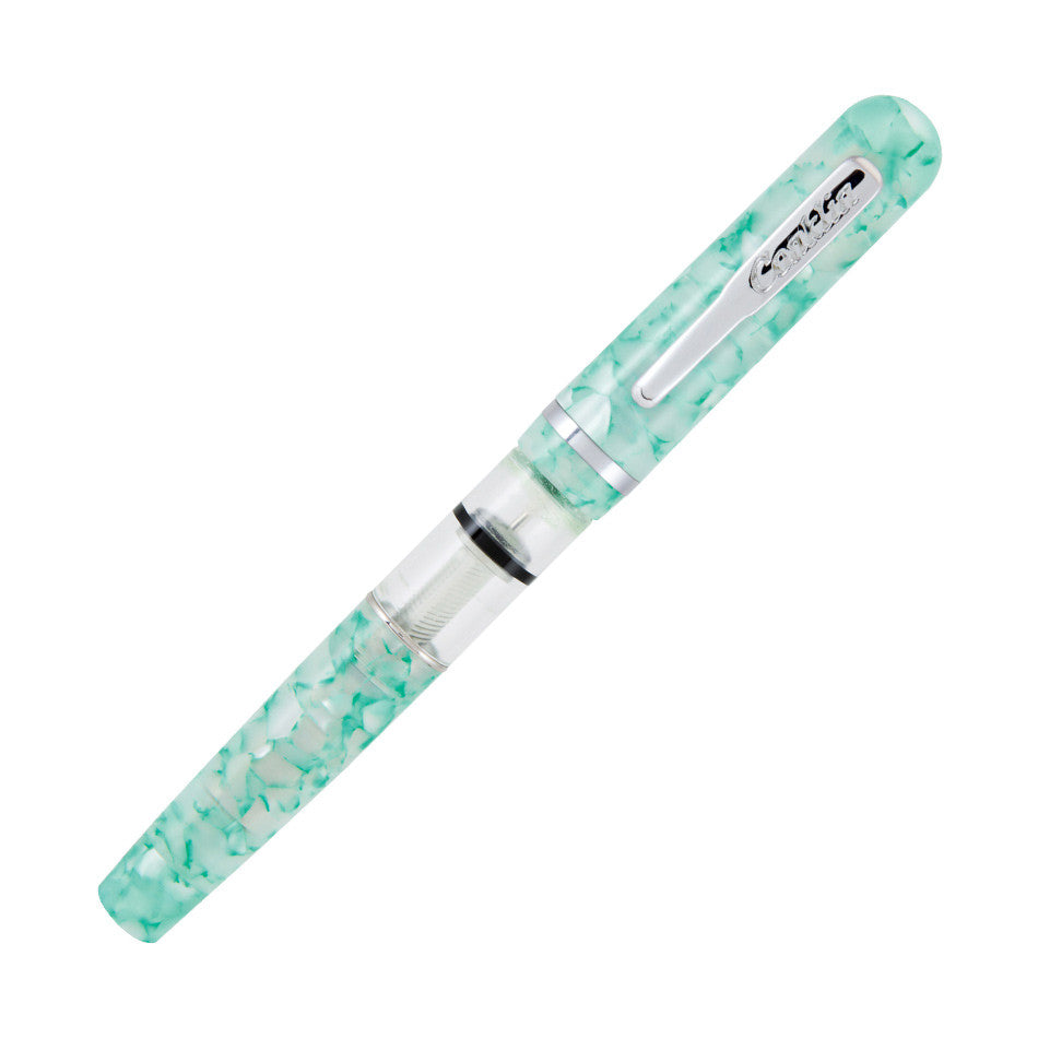 Conklin Heritage Word Gauge Fountain Pen Turquoise by Conklin at Cult Pens
