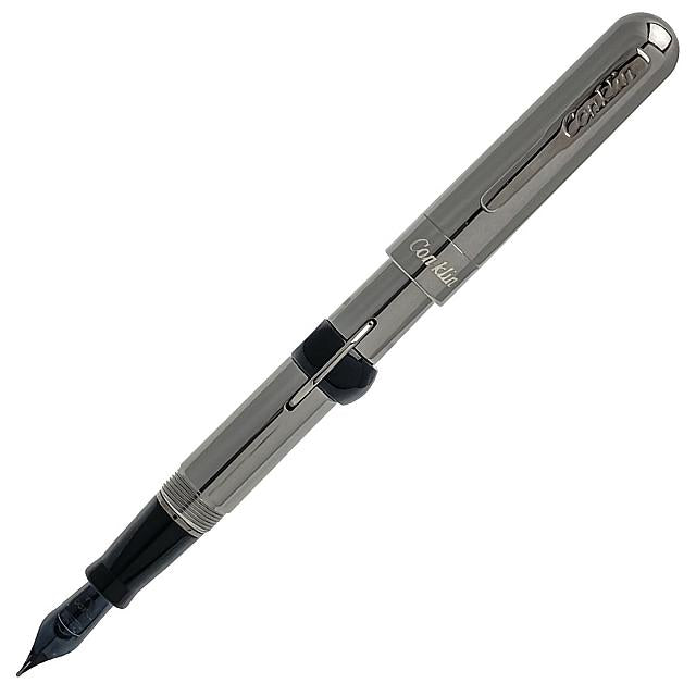Conklin Mark Twain Crescent Filler 1898 Fountain Pen Limited Edition Gunmetal by Conklin at Cult Pens