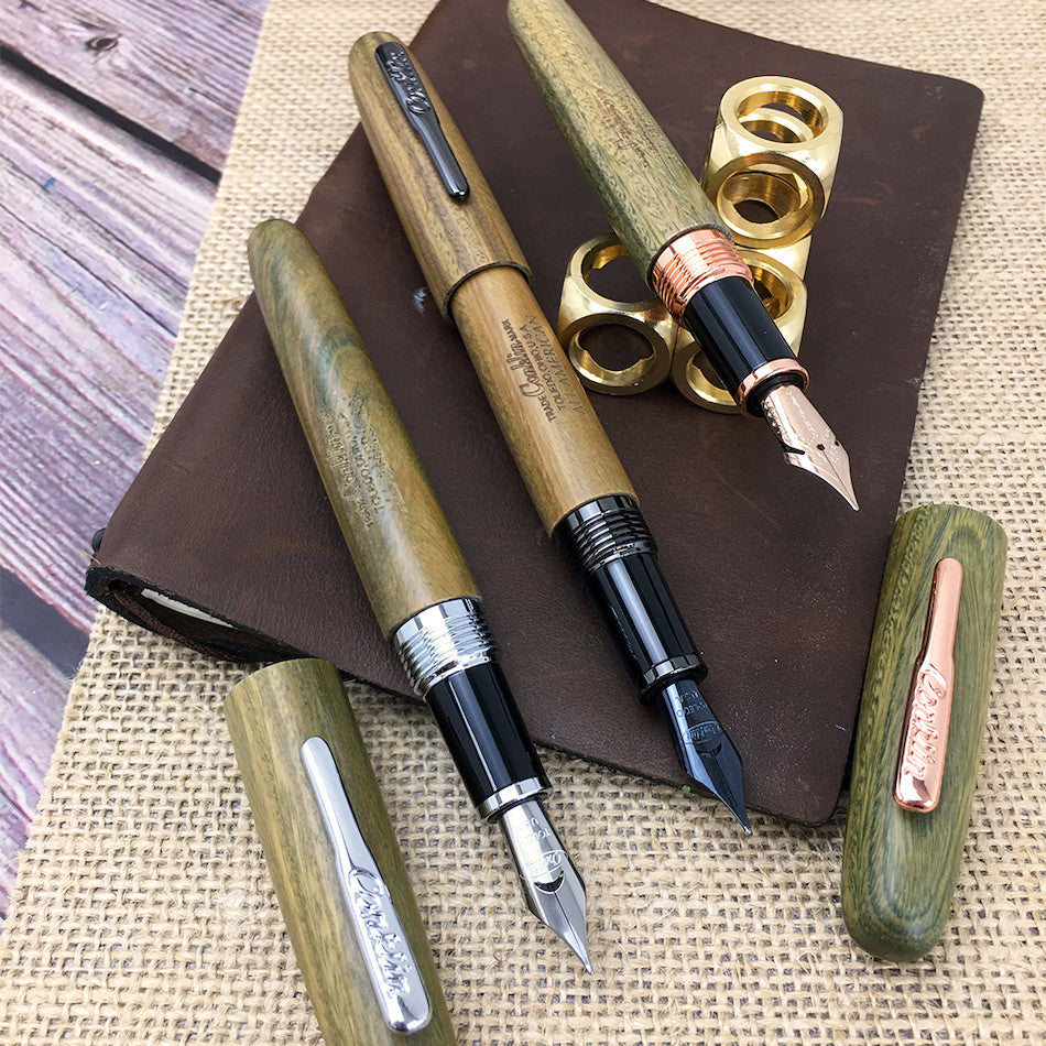 Conklin All American 898 Fountain Pen Limited Edition Pau-Preto Rose Gold by Conklin at Cult Pens