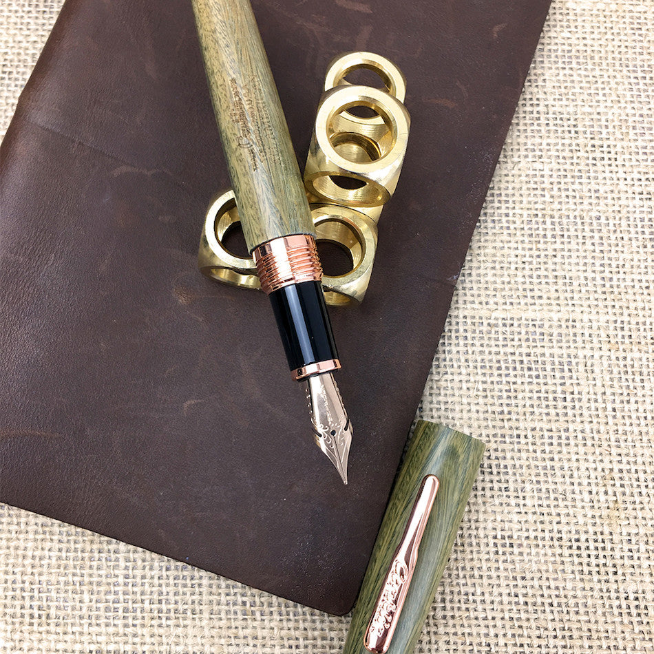 Conklin All American 898 Fountain Pen Limited Edition Pau-Preto Rose Gold by Conklin at Cult Pens